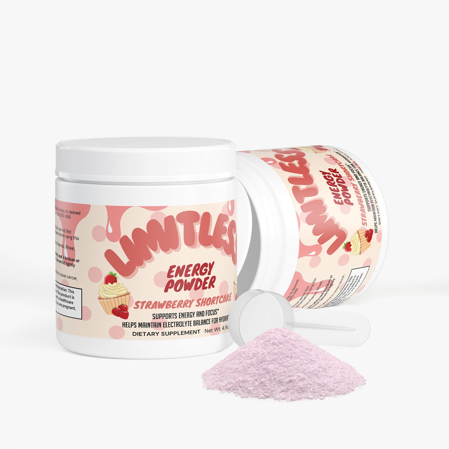 Energy Powder (Strawberry Shortcake)