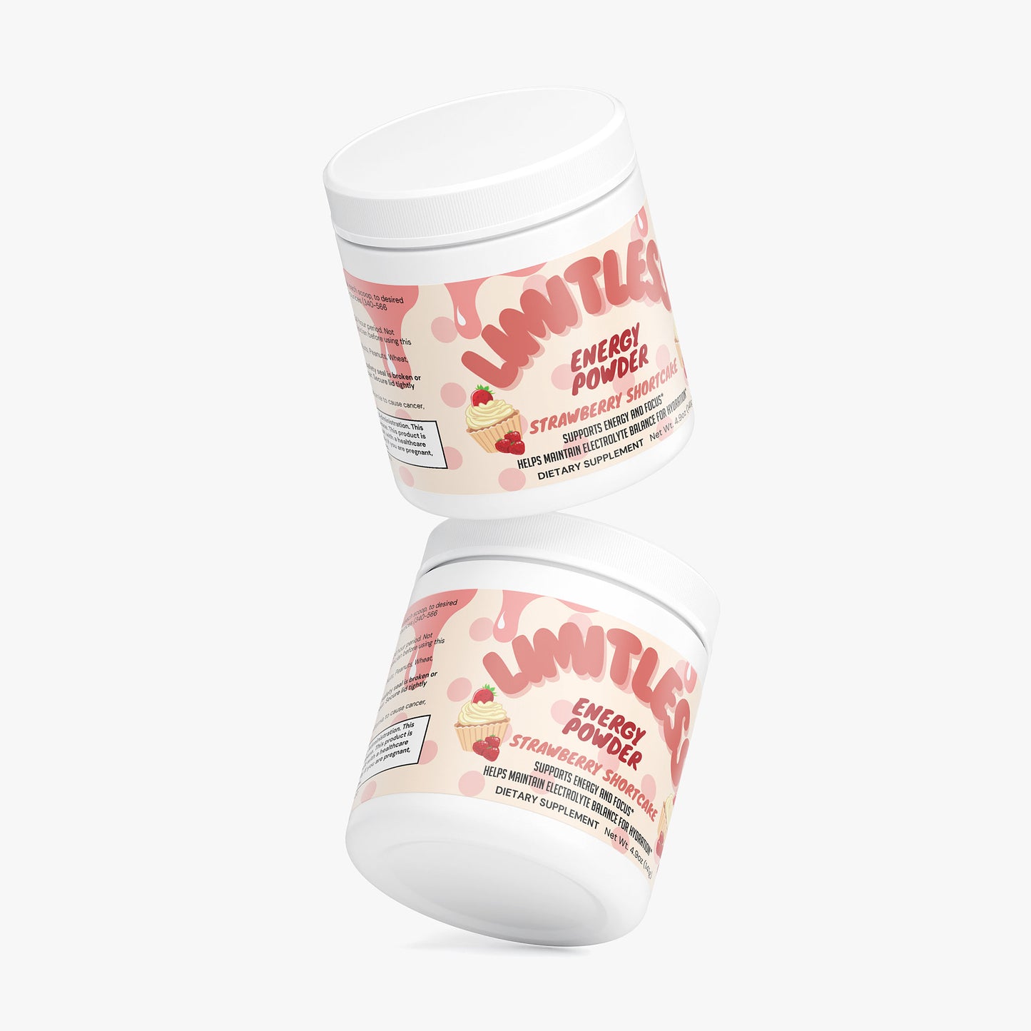 Energy Powder (Strawberry Shortcake)