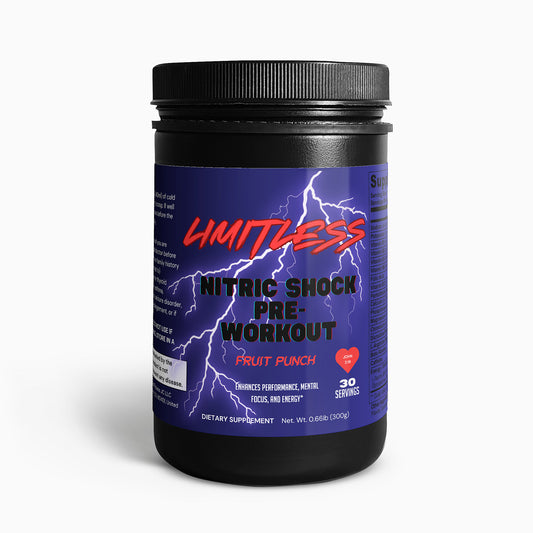 Nitric Shock Pre-Workout Powder (Fruit Punch)