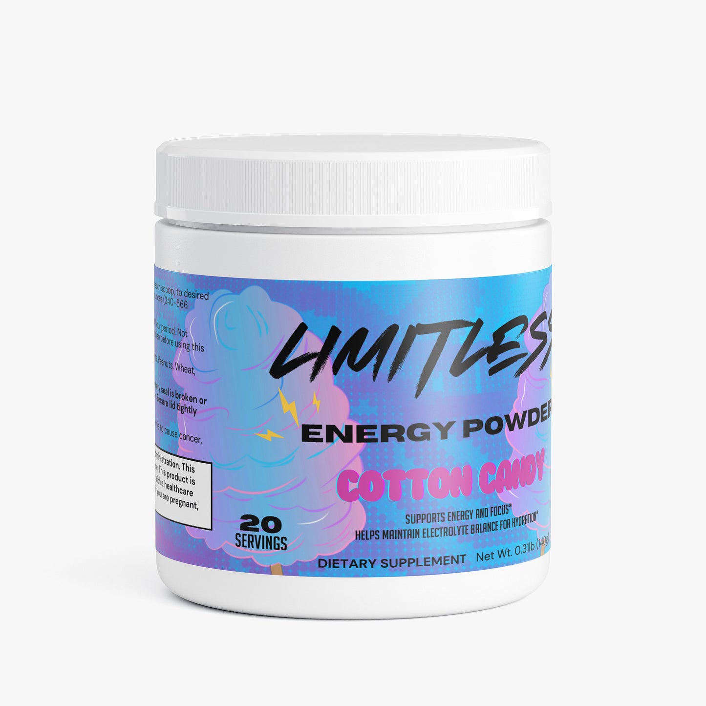 Energy Powder (Cotton Candy)