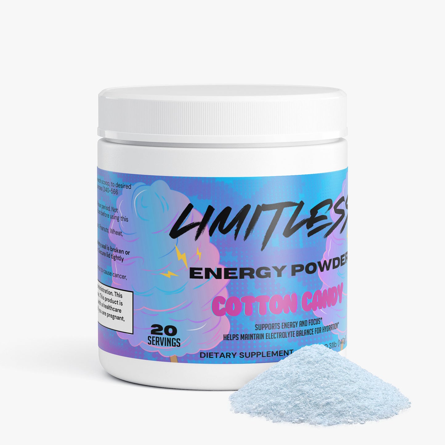 Energy Powder (Cotton Candy)